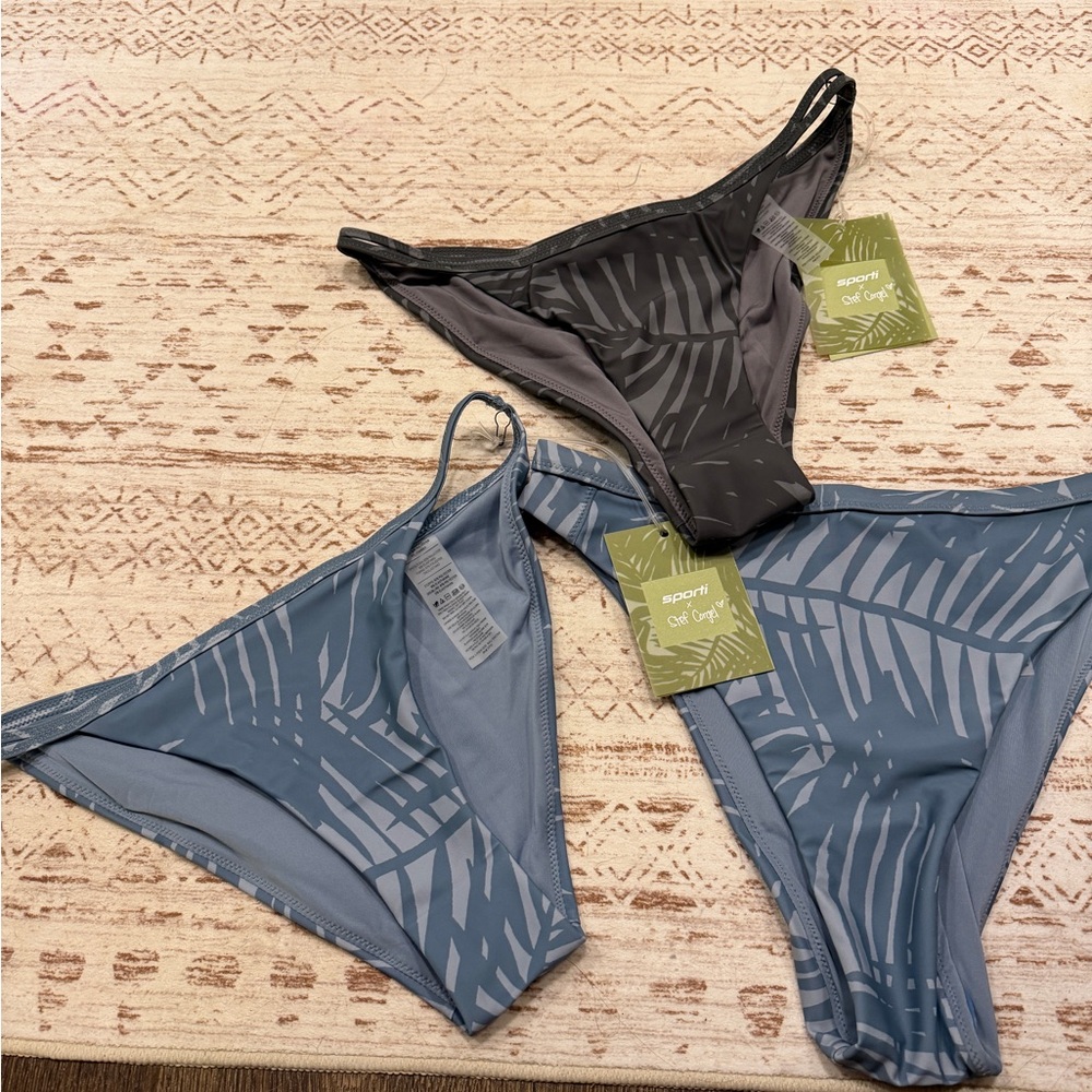 3 x Sporti/Stef Corgel bikini bottoms Size L #swimwear #summer BNWT
